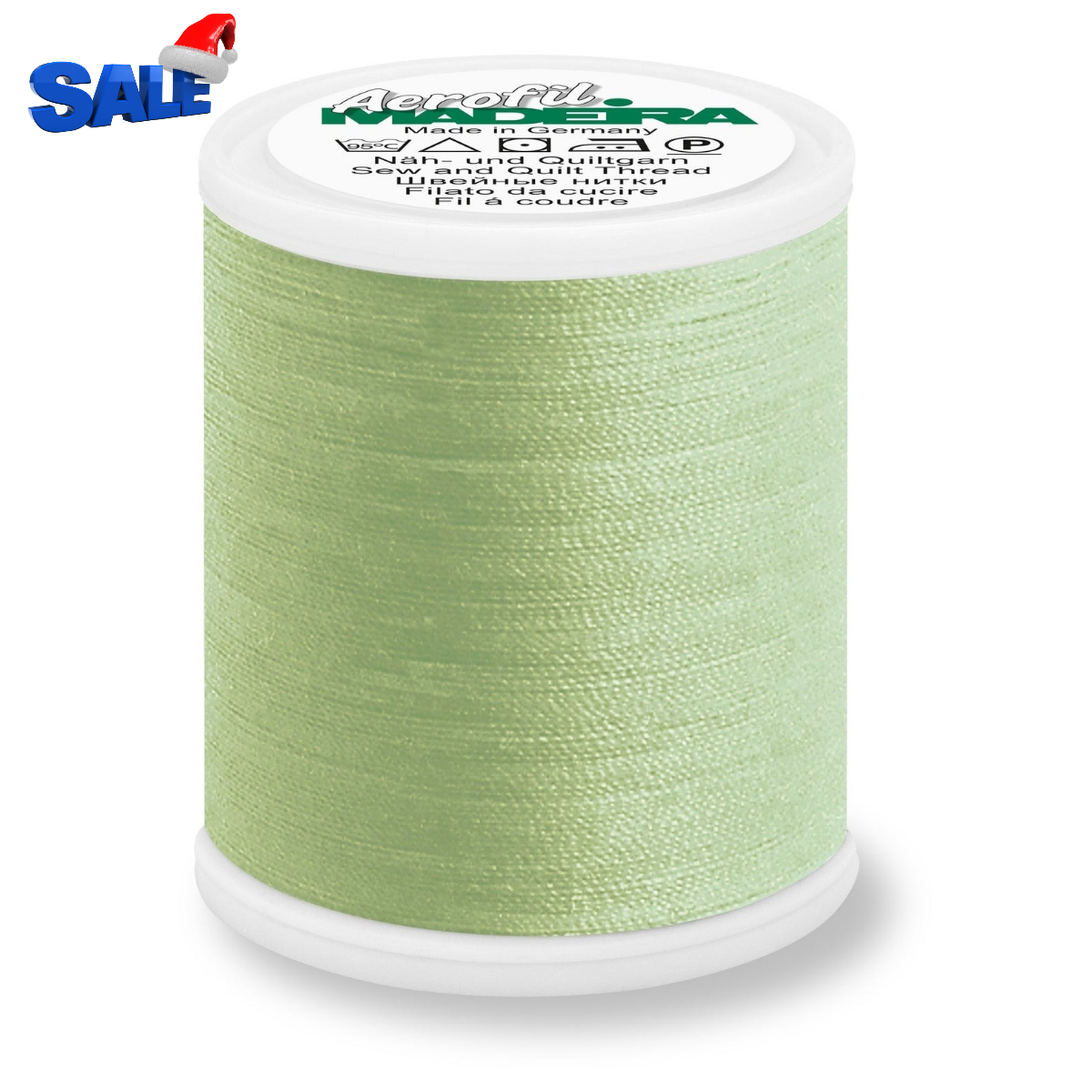 Madeira Aerofil 120 Polyester Quilting & Sewing 40WT Thread - 1100 Yards- 8648 Green