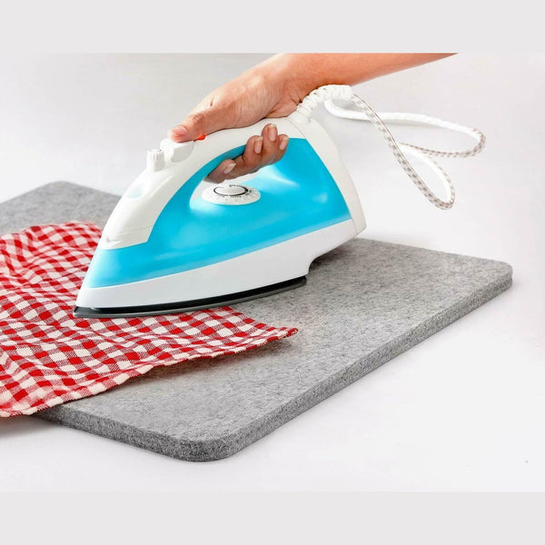 Wool Pressing Mat 17" x 13.5" + Quilter's Clapper 2-Pack Bundle - 100% wool pressing mat, 17" x 13.5" - photo 2 of 10 - The Fabric Hut