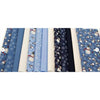 Cozy Snowman Quilt Crafting Kit - Pre-Cut with Complete Backing & Binding - 60x72 inches Finished Size