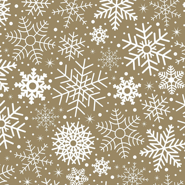 Charm-pack 40pcs - Snowman & Snowflake Collection - photo 6 of 15 - The Fabric Hut