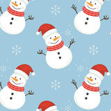 Charm-pack 40pcs - Snowman & Snowflake Collection - photo 8 of 15 - The Fabric Hut