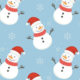 Charm-pack 120pcs - Snowman & Snowflake Collection - photo 8 of 14 - The Fabric Hut