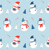 Charm-pack 120pcs - Snowman & Snowflake Collection - photo 10 of 14 - The Fabric Hut