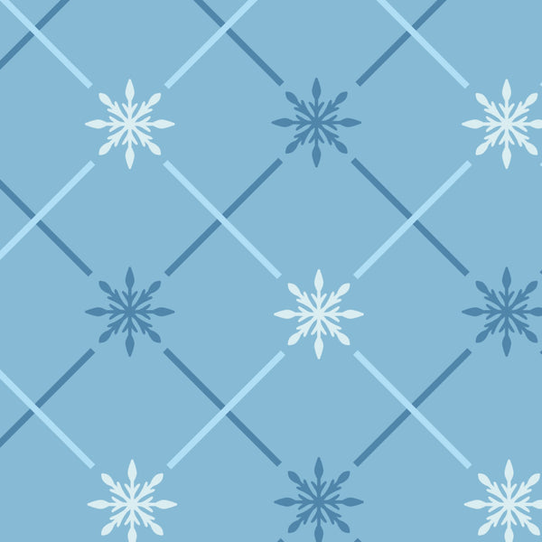 Charm-pack 40pcs - Snowman & Snowflake Collection - photo 12 of 15 - The Fabric Hut