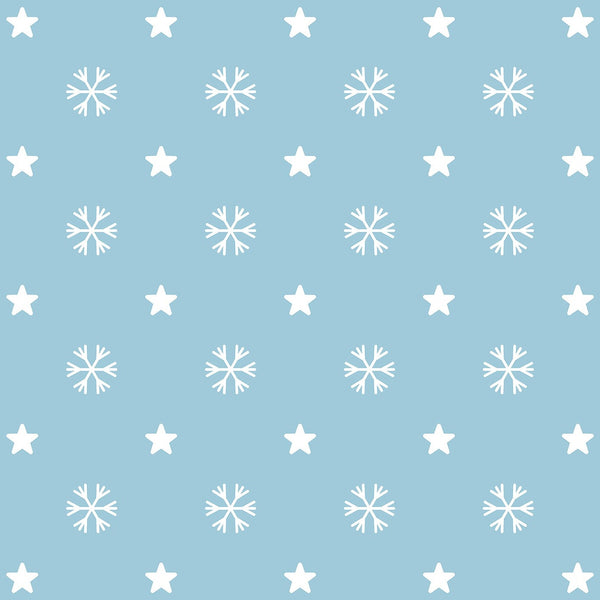 Charm-pack 40pcs - Snowman & Snowflake Collection - photo 14 of 15 - The Fabric Hut