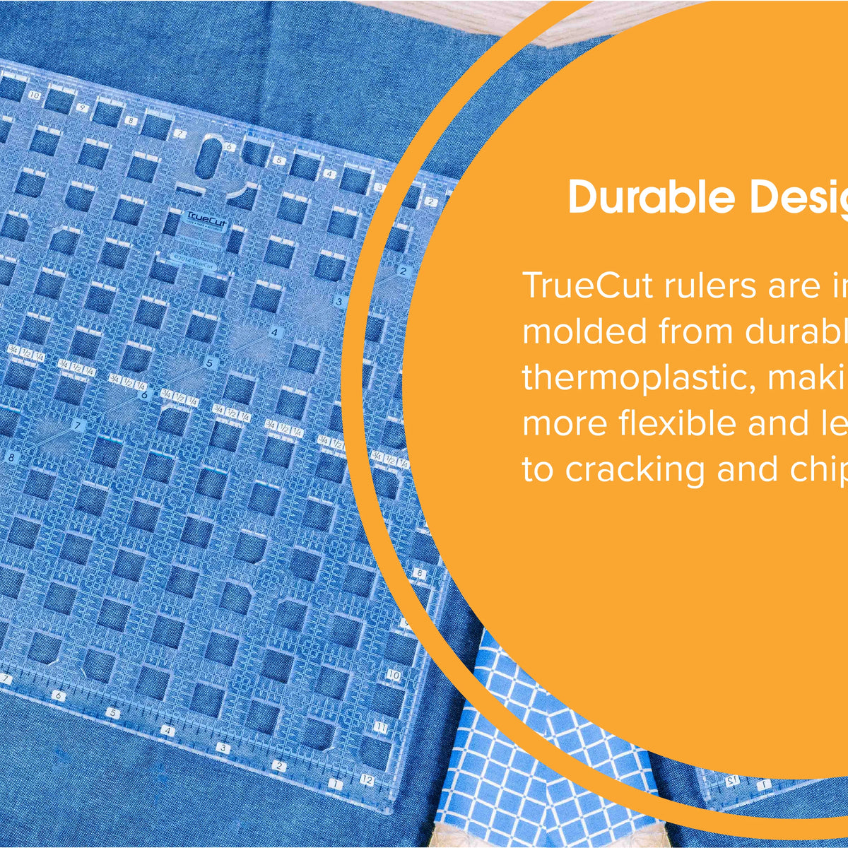 TrueCut® 9.5" x 9.5" Square Quilting Ruler