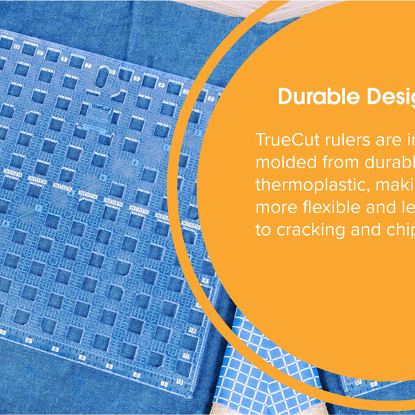 TrueCut® 9.5" x 9.5" Square Quilting Ruler