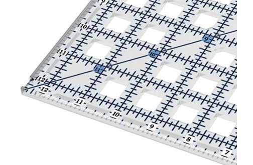 TrueCut® 9.5" x 9.5" Square Quilting Ruler