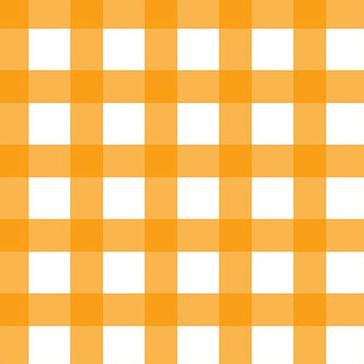Gingham Precut Bundle - 10 Pieces, 18 x 21 in - Urban Liberty Collection - Orange gingham fat quarter print - photo 4 of 12 - The Fabric Hut
