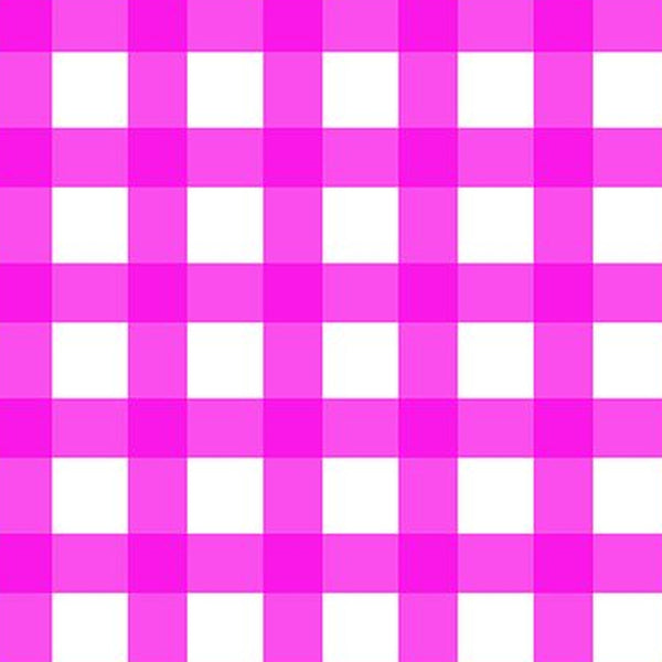 Gingham Precut Bundle - 10 Pieces, 18 x 21 in - Urban Liberty Collection - Magenta gingham fat quarter print - photo 5 of 12 - The Fabric Hut