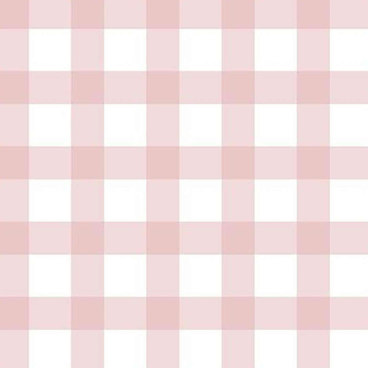 Gingham Precut Bundle - 10 Pieces, 18 x 21 in - Urban Liberty Collection - Blush Pink gingham fat quarter print - photo 12 of 12 - The Fabric Hut