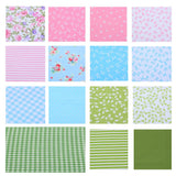 Pink/Green/Blue Collection Bundle of 15 Fat Quarters - 18'' x 21'' - The Fabric Hut