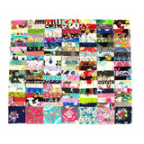 150 Assorted precut charm pack 3.5" squares 100% cotton fabric quilt scrap