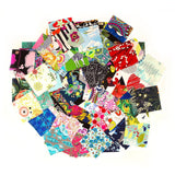 150 Assorted precut charm pack 3.5" squares 100% cotton fabric quilt scrap