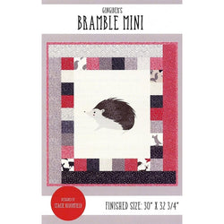 Bramble Mini Quilt Pattern from Gingiber Designed by Stacie Bloomfield GB034