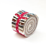 Civil War Reproduction Jelly Roll 100% cotton fabric quilting 28 strips quilt fabric