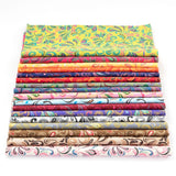 Fleur de Lis fat quarter pack pre cut 100% cotton fabric quilt 17 pieces lot