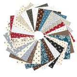 Civil War Reproductions quilt pre cut Layer Cake squares 100% cotton fabric 56 pieces
