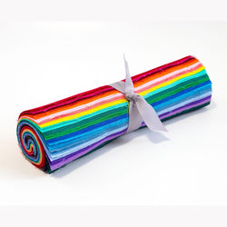 40 Rainbow Solids pre cut Layer Cake 10 " squares 100% cotton fabric quilting