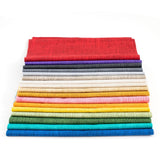 2.5 inch Crosshatch Mix Jelly Roll 100% cotton fabric quilting strips 17 pieces