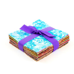 102 Flower Fusion pre cut charm pack 5" squares 100% cotton fabric quilt pre cut quilt squares