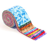 2.5 inch Artista Jelly Roll 100% cotton fabric quilting strips 17 pieces