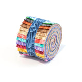 2.5 inch Artista Jelly Roll 100% cotton fabric quilting strips 17 pieces
