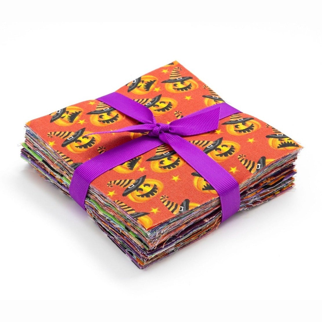 102 pieces HALLOWEEN 1 Pre cut charm pack 5 inch squares quilt 100 % cotton quilt fabric