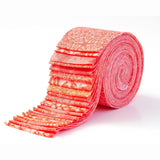 It's All Coral Jelly Roll 2.5 inch pre-cut 100% cotton fabric quilting strips - 20 strips