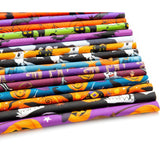 34 Piece Halloween 2 Fabric pre cut Layer Cake 10 " squares 100% cotton fabric quilt