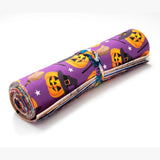 34 Piece Halloween 2 Fabric pre cut Layer Cake 10 " squares 100% cotton fabric quilt