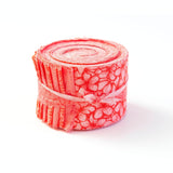It's All Coral Jelly Roll 2.5 inch pre-cut 100% cotton fabric quilting strips - 20 strips