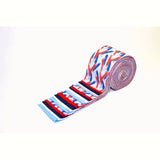 2.5 inch RED WHITE and BLUE Jelly Roll 100% cotton fabric quilting 20 pre cut strips