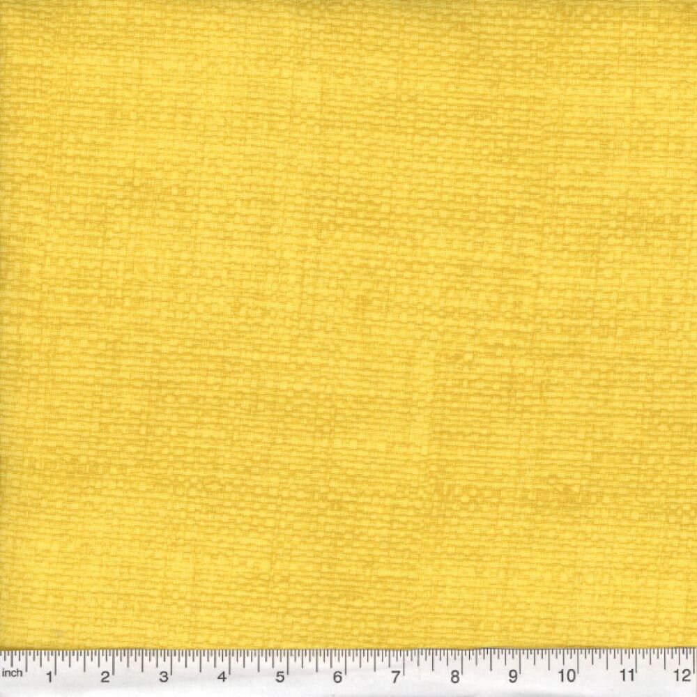 100 Piece Crosshatch Yellow pre cut charm pack 5" squares 100% cotton fabric quilt