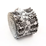 New 2.5 inch Black & White Basics Jelly Roll 100% cotton fabric quilting 16 strips