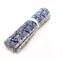 New Navy & White Basics pre cut Layer Cake 10 " squares 100% cotton fabric quilt 32 Pieces