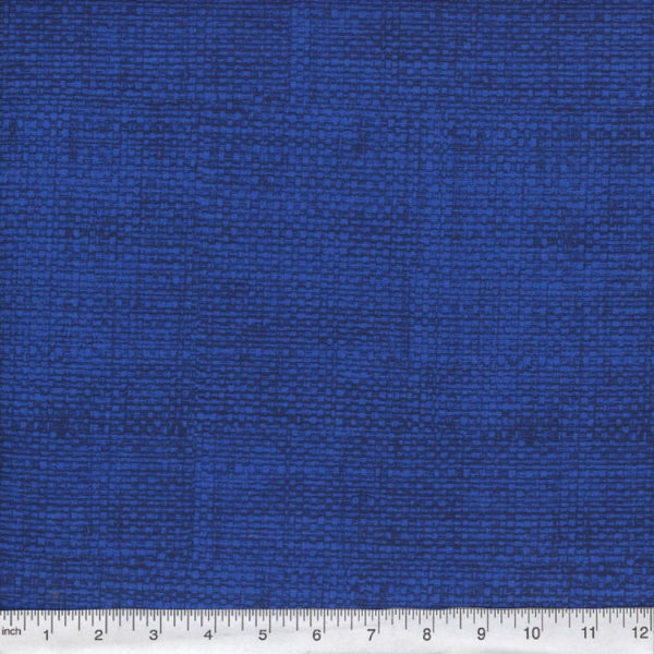 100 Crosshatch Royal Blue pre cut charm pack 5" squares 100% cotton fabric quilt