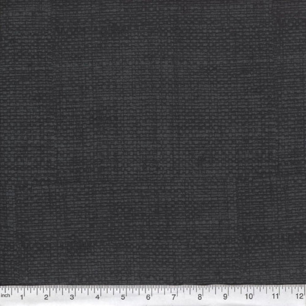 20 pc. 2.5 inch Crosshatch Black Jelly Roll 100% cotton fabric quilting strips