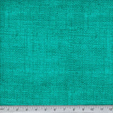 20 pc. 2.5 inch Crosshatch TEAL Jelly Roll 100% cotton fabric quilting strips