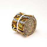 2.5 inch Pre Cut Wild Thing Animal skin fabric Jelly Roll 100% cotton fabric quilting 17 strips pre cut