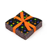 100 pieces HALLOWEEN BASICS Pre cut charm pack 5 inch squares quilt 100 % cotton quilt fabric