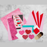 Love Letters and Gnomes Table Runner Quilt Kit Fabric Pattern Binding Backing ALL PRE CUT 16" X 60" Valentines Day