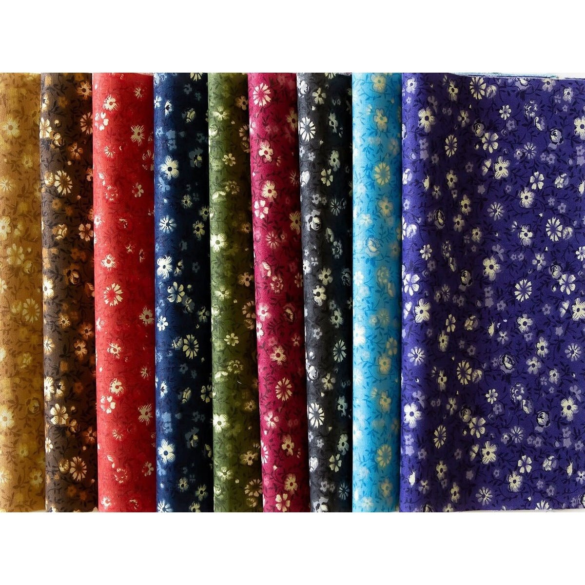 Strip Roll Botanical Gardens Strip Roll 100% cotton fabric quilting strips 18 pieces quilt fabric