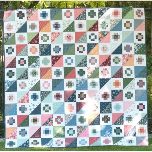 Sunnyside Elegance Quilt Kit by Camille Roskelley - Pre-Cut with Exclusive Pattern