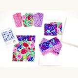 Watercolor Wonder Quilt Kit Fabric Pattern and Binding and backing Included ALL PRE CUT fabric quilt floral Easy Beginner