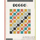 DOGGO PRE CUT quilt kit Oh woof fabric by Art Gallery Fabric Kit includes fabric for top, binding and Pattern Beginner Friendly Easy quilt