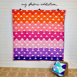 Warm Reflections Pre Cut 60" X 72" Kit Fabric Pattern and Binding and backing Included ALL PRE CUT ready to sew