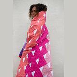 Warm Reflections Pre Cut 60" X 72" Kit Fabric Pattern and Binding and backing Included ALL PRE CUT ready to sew