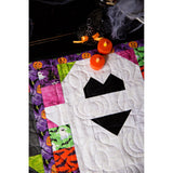 Boo Halloween Table Runner Quilt Kit Fabric Pattern Binding Backing ALL PRE CUT 16 " X 69" Halloween Ghost