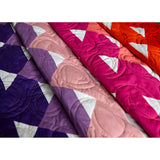 Warm Reflections Pre Cut 60" X 72" Kit Fabric Pattern and Binding and backing Included ALL PRE CUT ready to sew